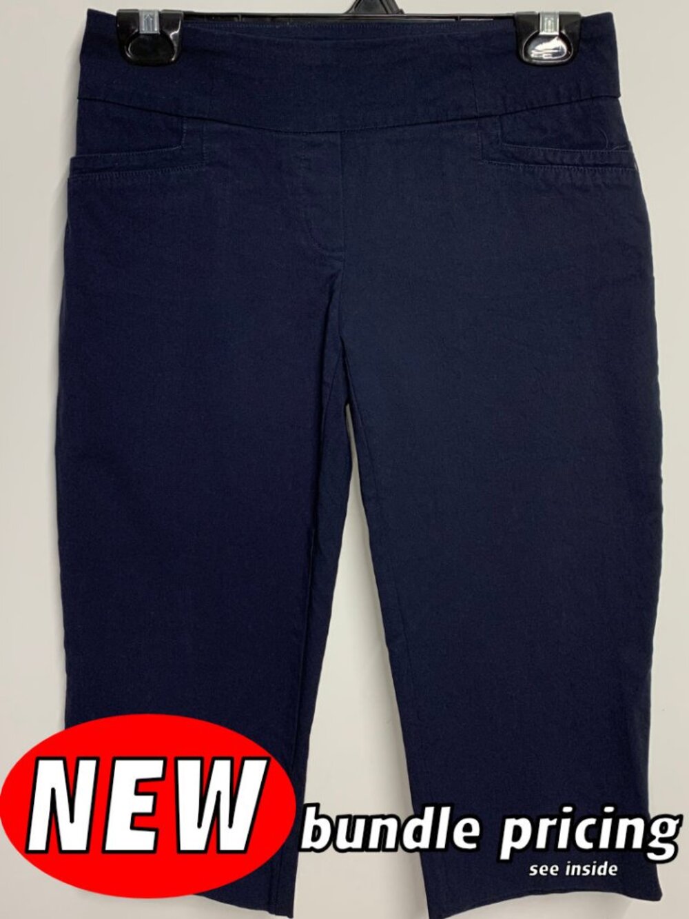 Reitmans Pull On Capri Pants Size Petite 4